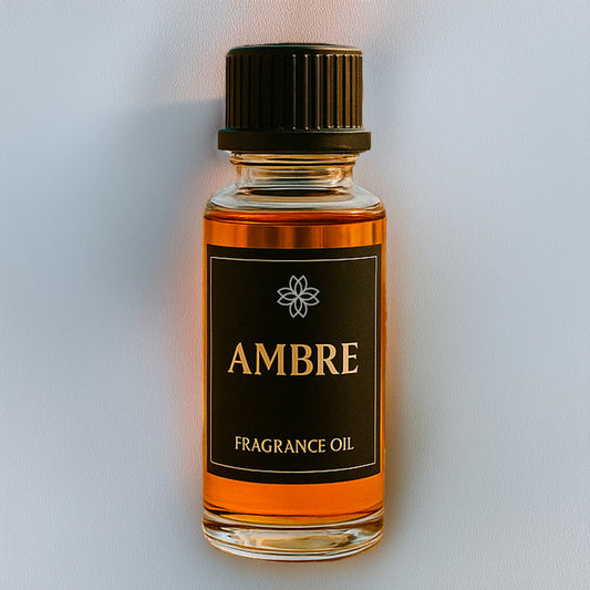 Huile parfum d'intérieur Ambre Maison Cyrelle – fragrance chaude et raffinée