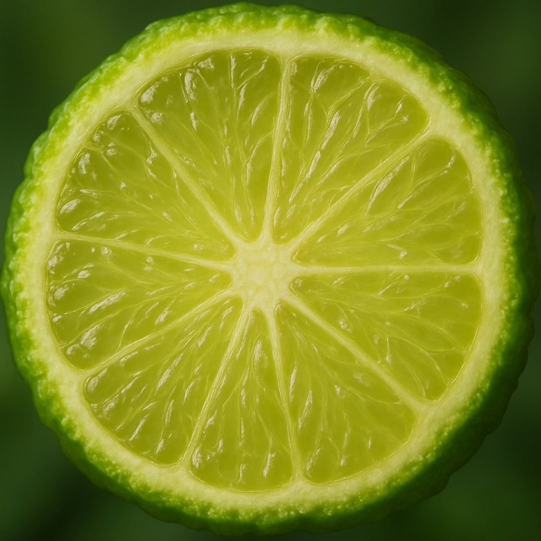 Bergamote fraîche, ingrédient essentiel des parfums d'intérieur Maison Cyrelle.